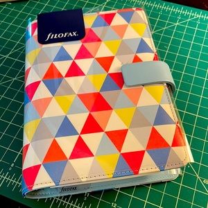 Filofax Personal Size Geometric Planner